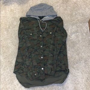 Empyre camo hooded jacket